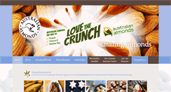 Desktop Screenshot of amazingalmonds.com.au
