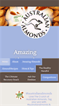 Mobile Screenshot of amazingalmonds.com.au